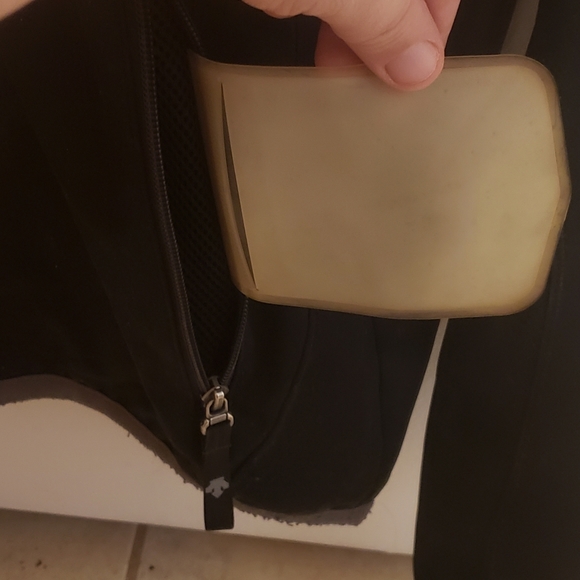 Descente Softshell Ski Jacket Mens XS Black Full Zip Skiing protected pocket - Picture 4 of 7